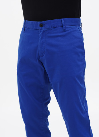 Синие кэжуал демисезонные чиносы брюки Emporio Armani