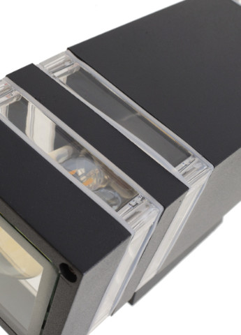 Фасадный светильник AL-26/2 E27 BK Brille (253894328)