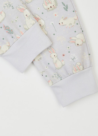 Светло-серая всесезон пижама (свитшот, брюки) свитшот + брюки Ляля