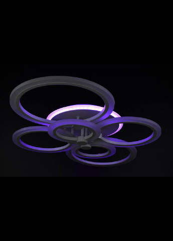 Люстра потолочная LED с пультом A2374/6-RGB-wh Белый 11х57х77 см. Handmade (234538056)