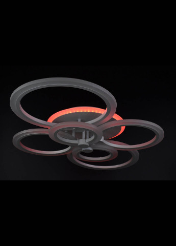 Люстра потолочная LED с пультом A2374/6-RGB-wh Белый 11х57х77 см. Handmade (234538056)