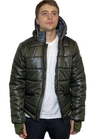 Оливкова (хакі) зимня куртка No Brand Тони