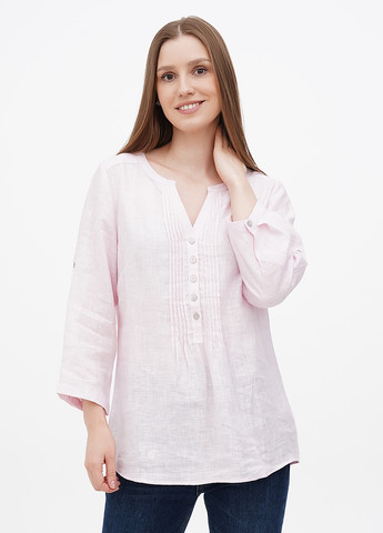 Светло-розовая летняя блуза Collection L