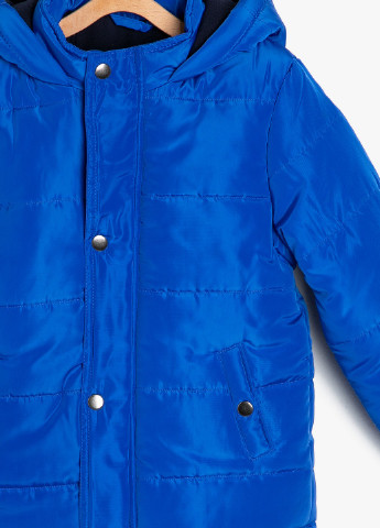Синяя зимняя куртка KOTON