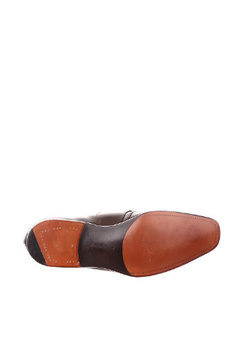 Темно-коричневые классические туфли Ralph Lauren с ремешком