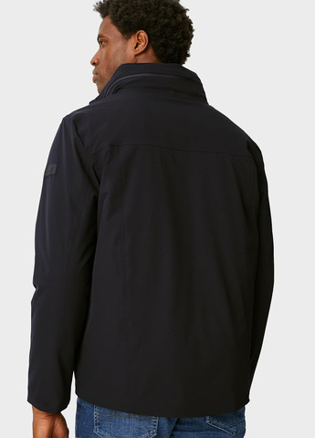 Чорна демісезонна куртка C&A