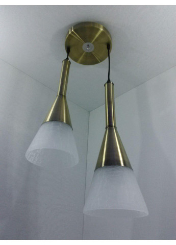 Люстра підвісна стельова на 2 лампочки 11066/2 Бронза 50х20х35 см. Sunnysky (253122212)