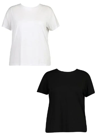Комплект футболок 2шт Boohoo - (251428082)