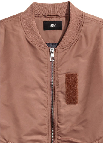 Світло-коричневий демісезонний Бомбер H&M