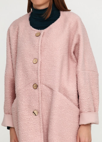 Рожеве демісезонне Пальто New Collection