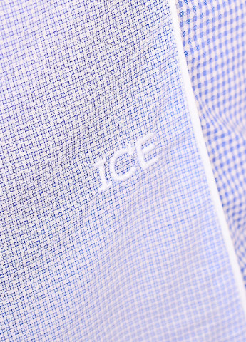 Голубой рубашка однотонная Ice Iceberg