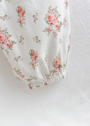 Белый летний костюм (топ, брюки) SHEIN