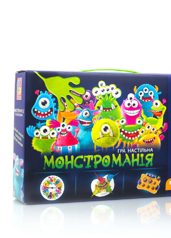 Гра настільна з липунами "Монстроманія" Vladi toys (232282368)
