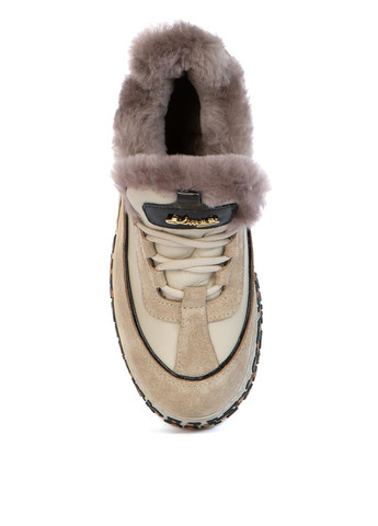 Кроссовки Evromoda бежевые зима (314814847)