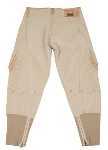 Бежевые кэжуал демисезонные со средней талией брюки Girbaud
