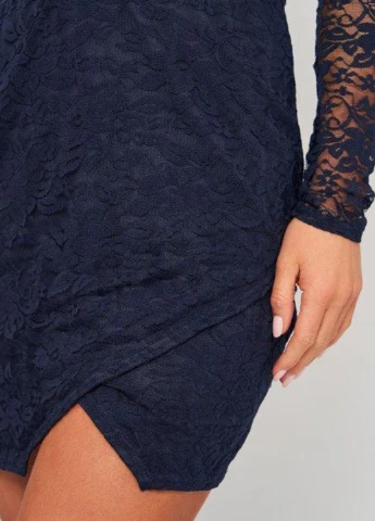Темно-синя кежуал сукня, сукня Missguided однотонна