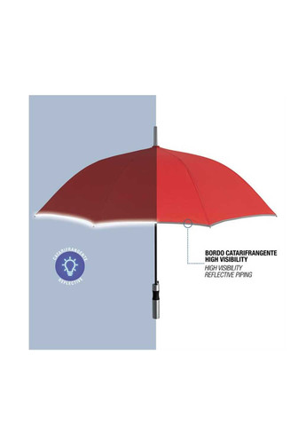 Красный зонт Perletti большой система антиветер (363640824)