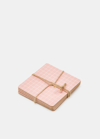 Підставка під гаряче (4 шт.), 10х10х0,5 см Sinsay (353322234)