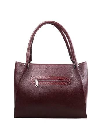 Женская кожаная деловая сумка 34,5х28х10,5 см Desisan (232988902)