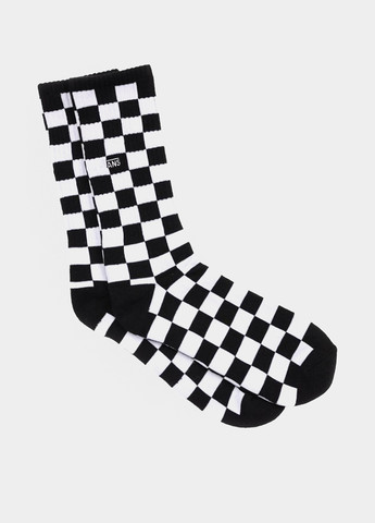 Чёрно-белых носки Vans клетка (327368819)