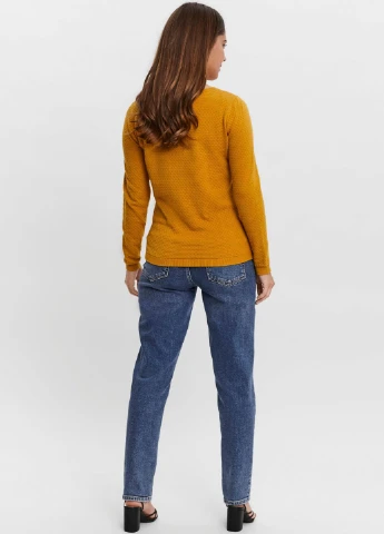 Гірчичний демісезонний светр Vero Moda