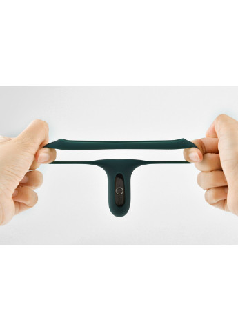 Двойное эрекционное кольцо Rise Turquoise, управление со смартфона Fun Town (255289757)