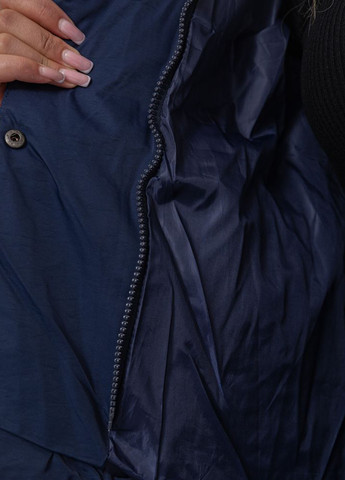 Темно-синя демісезонна куртка Ager
