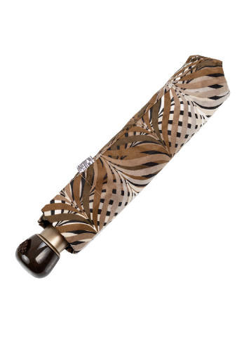 Коричнева складна парасолька напівавтомат 99 см Airton (197762143)