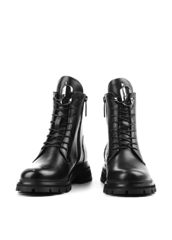 Осенние ботинки берцы Le'BERDES на тракторной подошве, со шнуровкой