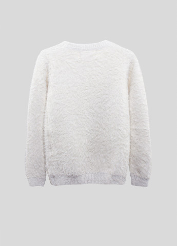 Білий демісезонний светр myMO