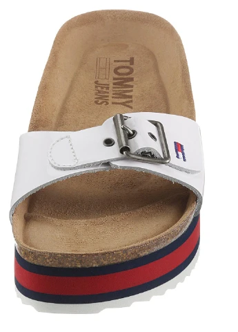 Белые мюли Tommy Jeans