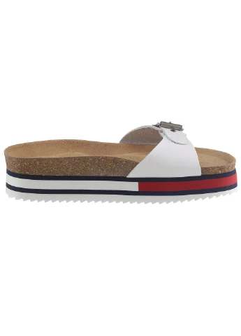 Белые мюли Tommy Jeans
