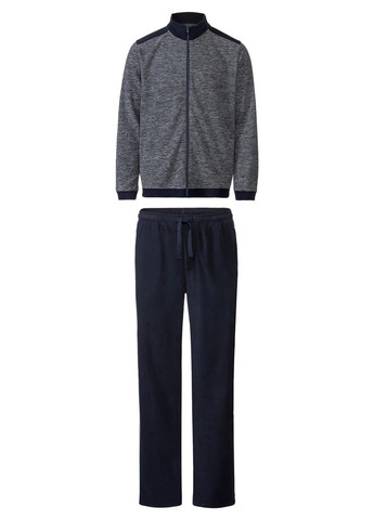 Серо-синий зимний костюм (толстовка, брюки) Livergy