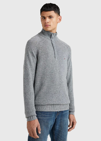 Сірий демісезонний светр Tommy Hilfiger