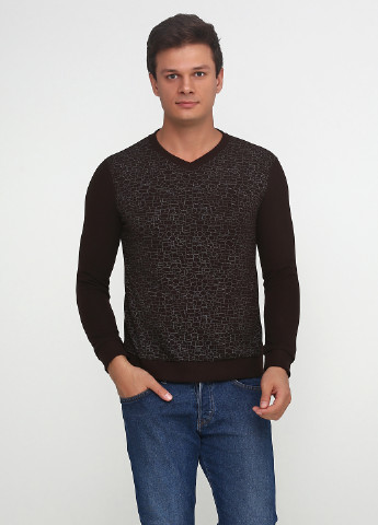 Коричневий демісезонний пуловер Armex