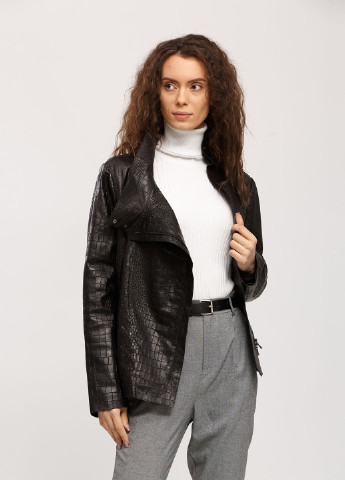 Чорна зимня куртка чорний зима повсякденний NEBRASKA