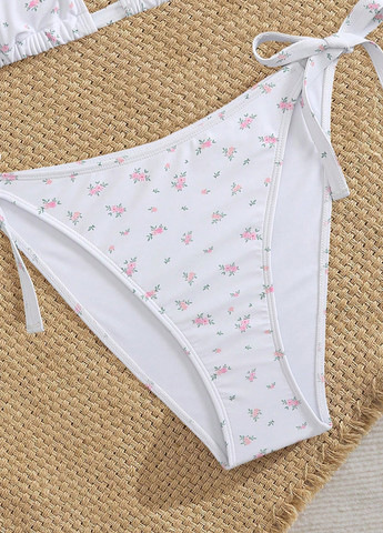 Комбінований демісезонний купальник (ліф, трусики) бікіні, роздільний SHEIN