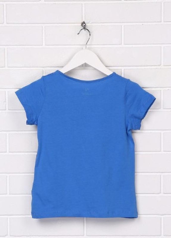 Синяя летняя футболка Lupilu