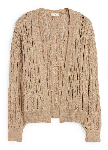 Бежевый демисезонный кардиган C&A