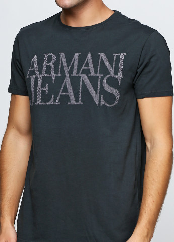 Темно-серая футболка Armani