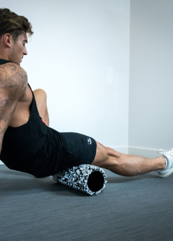 Роллер массажный Camouflage 33 см Камуфляжный (SLTS-2516) Sveltus (253147855)