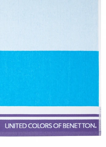 Полотенце, 99x170 см United Colors of Benetton полоска голубой