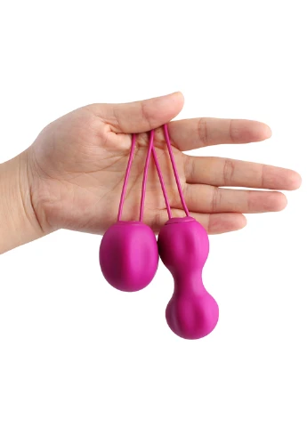 Вагинальные шарики IntiMate Вес: 53гр и 106гр Цвет: розовый Nomi Tang (252146358)