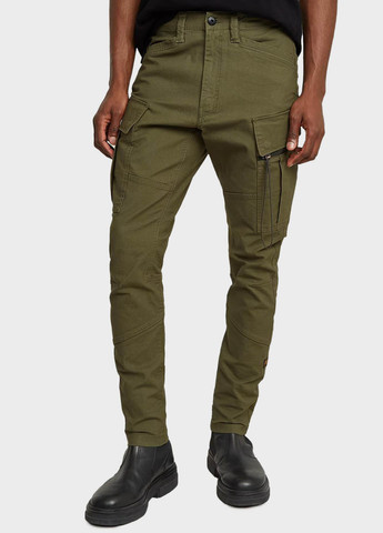 Хаки кэжуал демисезонные карго брюки G-Star Raw