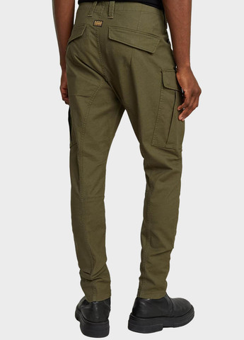 Хаки кэжуал демисезонные карго брюки G-Star Raw
