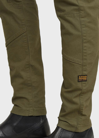 Хаки кэжуал демисезонные карго брюки G-Star Raw