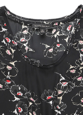 Чёрная блуза Banana Republic