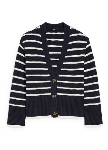 Темно-синий демисезонный кардиган C&A