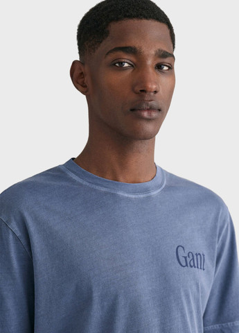 Синя футболка Gant