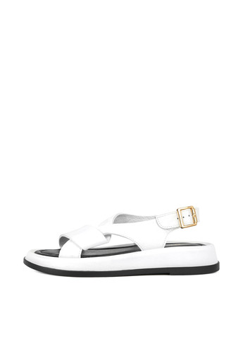 Белые босоножки Alromaro с ремешком